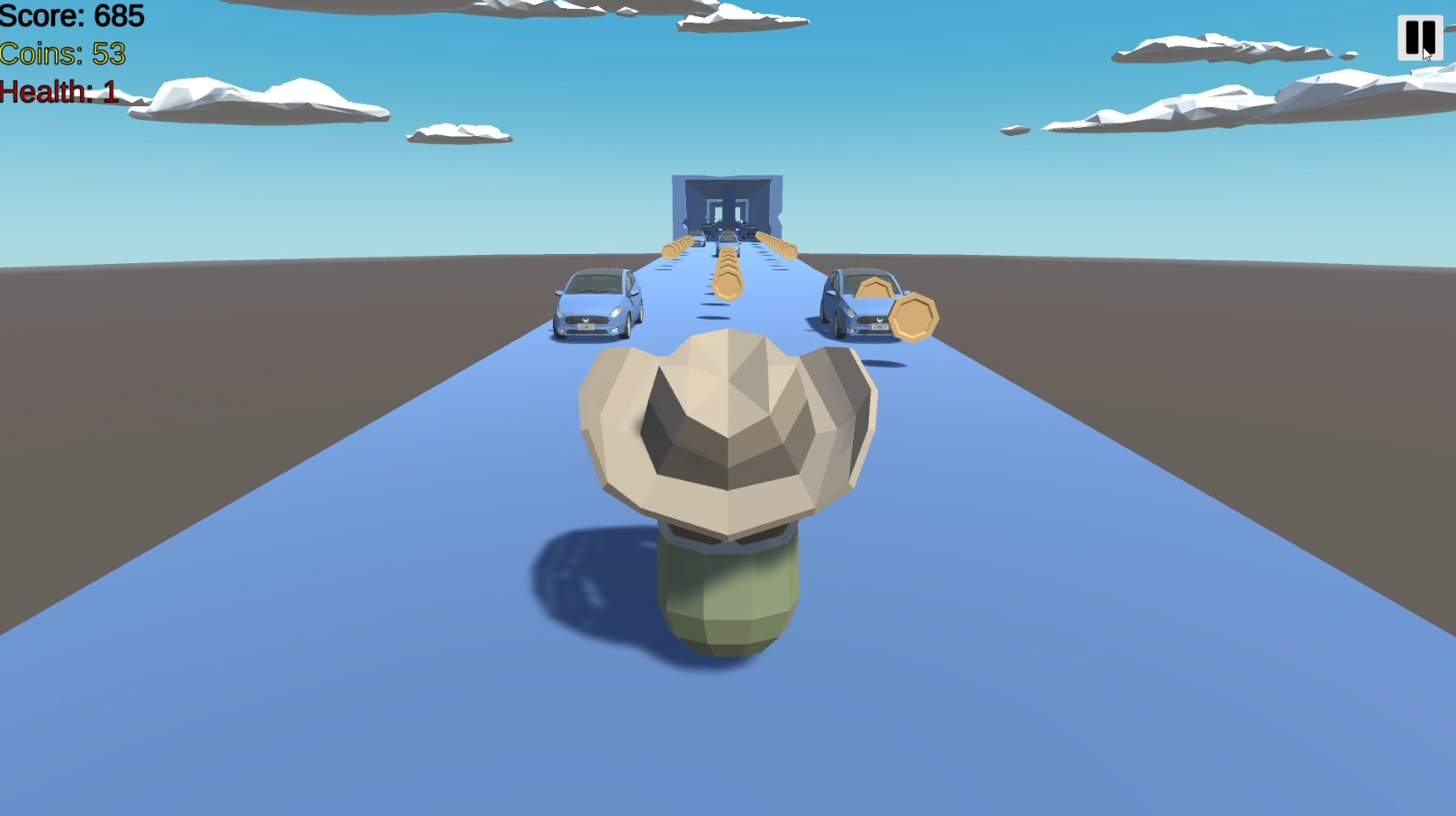 Bean Runner Game